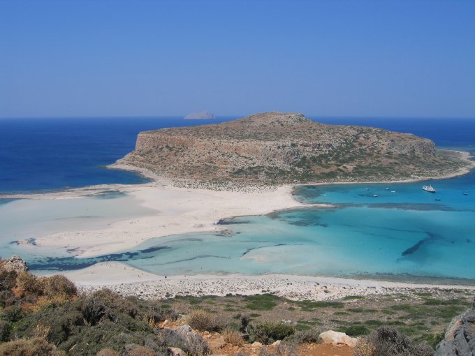 Plaża (laguna) Balos. Kreta. Grecja