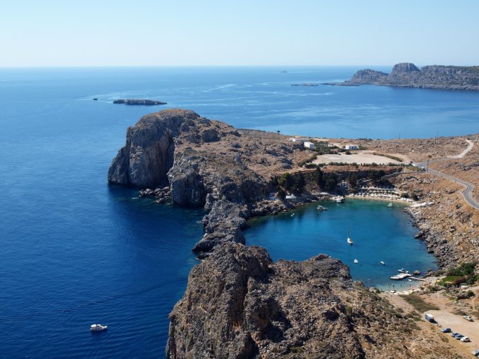  Wybrzeże wyspy Rodos. Grecja